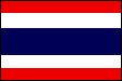 National flag of Kingdom of Thailand