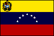 National flag of Bolivarian Republic of Venezuela