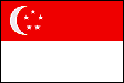 National flag of Singapore